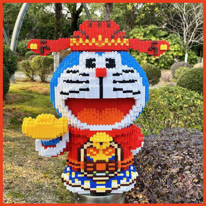 Lego Đồ Chơi Mô Hình Lắp Ráp Doraemon Thần Tài Cỡ Lớn 40Cm, Đồ ...