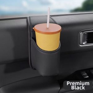 MARBLEX Space Saving Car Door Cup Holder Side Mount Easy Access Car Storage Pocket  Multi Purpose Vehicle Cup Holder Drink Storage