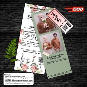 Undangan IPernikahan I Khitanan I Hangtag I Unik I Terbaru I Murah I 100pcs