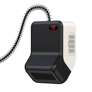 เครื่องทำความร้อนบ้านสัตว์เลี้ยงสำหรับการใช้งานกลางแจ้งและในร่ม-ความร้อนที่ปลอดภัยและมีประสิทธิภาพสำหรับบ้านสัตว์เลี้ยง Sเล้าไก่กรงกระต่าย-การออกแบบติดผนังที่มีการป้องกันความร้อนสูงเกินไปและสายป้องกันเคี้ยว