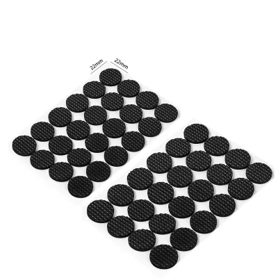 Rubber Pads For Chair Leg Furniture Anti Slip Mat Bumper Damper Self Adhesive Table Feet Protector Floor Protector Pads Hardware
