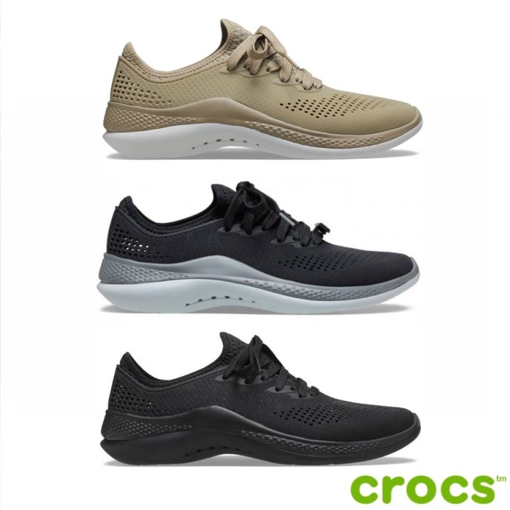 [ลิขสิทธิ์แท้] Crocs LITERIDE 360 PACER รองเท้าผ้าใบ คร็อคส์ แท้ รุ่น ...