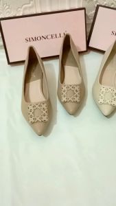 Simoncelli Sepatu Import Wanita 1893-B50 Sepatu Kantoran