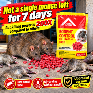Rats die outdoors and dont need to be cleaned up rat poison killer racun tikus paling kuat ubat tikus paling kuat mati rat bait rat repellent rat killer mouse killer 老鼠药 Efficacy 99.96%