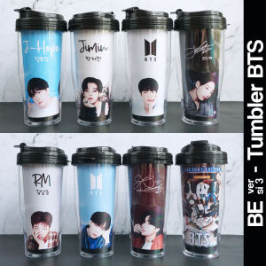 Tumbler BTS BE versi 3 & Merchandise Botol Minum Unofficial KPOP Murah