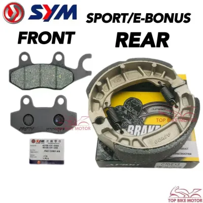 SYM VF3i VF3I SYM185 FRONT BRAKE PAD REAR BRAKE PAD DISC BRAKE PAD DEPAN BELAKANG DISK SPORT RIDER 125I E-BONUS