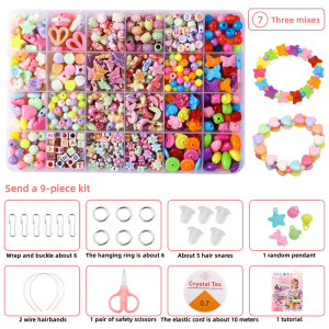 24 Grids DIY Beaded Bracelet Comes Complete DIY Tools Making Easy Bracelets Jewelry Making Crafts Pendants Accessorie