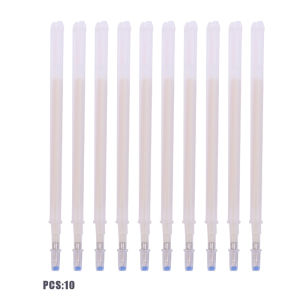 10Pcs Heat Erasable Magic Marker Pen Refill Temperature Disappearing Fabric Pens Line Marking DIY Craft Sewing Accessories