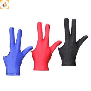 EOY Three-finger Gloves Pool Gloves Left Hand Average Size Billiard Supplies Smooth Biliardo Guanti Snooker Billiard Glove