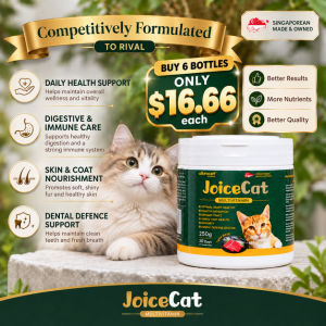 🇸🇬 JOICECAT Cat Multivitamins Buy 5 FREE 1 SG Authorized Dealer