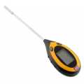 Soil Survey Instrument 4 in 1 - PH Meter - Alat pengukur Temperature dan Kelembaban Tanah Alat Ukur Digital Cek Tester PH Suhu Moisture Sunlight Tanahh. 