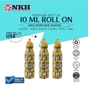 [ 1PCS ] BOTOL KOSONG MINYAK WANGI 10ML ARABIC ROLL ON ( ARC-0030 )