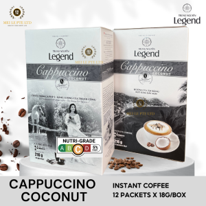 [SG STOCK] Trung Nguyen Legend Cappuccino ( Hazelnut  Mocha Coconut) 12 sticks x 18g/box (216g)