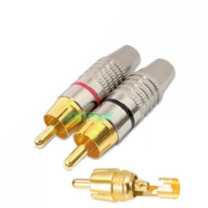 Jack AV Hoa Sen Kimber giá 1 cặp rắc hàn dây av loại tốt. J-RCA