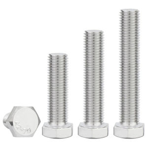 M10 M12 A2-70 304 Stainless Steel Metric Thread DIN933 Outside Hex Head Bolt External Hexagon Head Screw