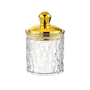 UTOPUS Transparent Food Storage Pots Moisture-Proof With Lid Storage Box Desktop Organizer Miscellaneous Food Storage Container Tea Coffee Candy Snack