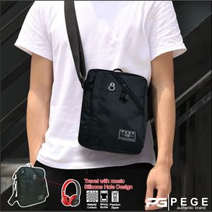 Tas Selempang Bahu Pria PEGE Eizen Slempang Casual Simpel - PG 8948