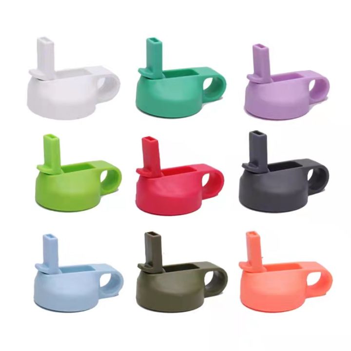 Colored hydro hot sale flask straw lids