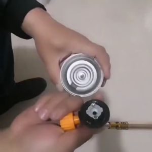 Gas lighter Flamethrower Burner Butane Gas Blow Torch Hand Ignition Camping Welding BBQ Tool