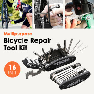 🇸🇬 16-in-1 Multipurpose Bicycle Tool Multi Bike Allen Key Repair Set Hexagon Tool Kit