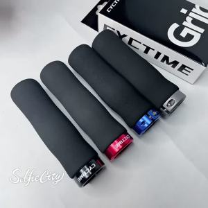 ที่จับแฮนด์จักรยาน ที่จับแฮนด์ฟองน้ำล็อค ที่จับฟองน้ำความหนาแน่นสูง ที่จับแฮนด์จักรยานเสือภูเขา #