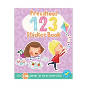 Preschool 123 Activity & Sticker Book To Learn With 250+ Stickers For Kids