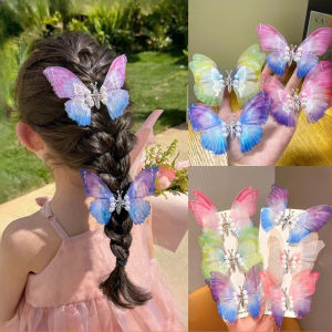 Vivid Butterfly Hairclips Cute Hair Clips for Women Girls