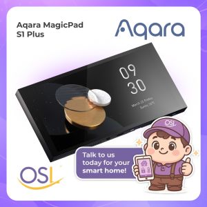 【GLOBAL】AQARA MagicPad S1 Plus - Visitors Detection - Ecosystems Compatibility - 2 Years Warranty