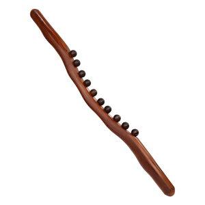 [SG Ready Stock]Wooden Guasha Scraping Stick Body Scraping Massager Massage Tools Massager for Back Shoulder Neck Wais