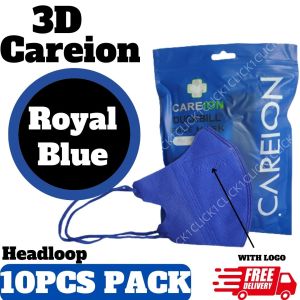 🤍𝐂𝐀𝐑𝐄𝐈𝐎𝐍🖤 3D Duckbill Earloop/Headloop Mask 4ply Mask Careion Duckbil 3D Earloop Mask 10pcs Pack