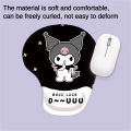 NicEseed Cartoon Mouse Pad Wrist Support Kuromi Hello Kitty Melody Mousepad Anti-slip Silicone Mouse Mat Wrist Rest For Office Game. 