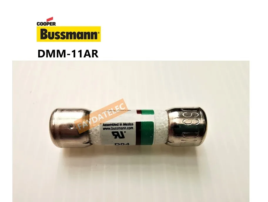 Original DMM-11AR / DMM-11A 11 Amp 1000V Fast Acting Fuse - Bussmann / Eaton