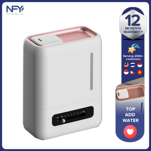 เครื่องเพิ่มความชื้นแบบสร้างสรรค์สเปรย์น้ำหอมปรับอากาศความจุสูงในครัวเรือนสำหรับห้องนอนเครื่องพ่นหมอกควันฟอกอากาศอัจฉริยะ