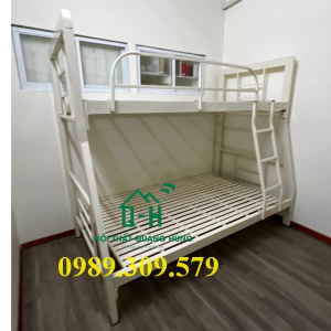 GIƯỜNG TẦNG SẮT HỘP VUÔNG 4X8 CAO CẤP GIAO NHANH HCM