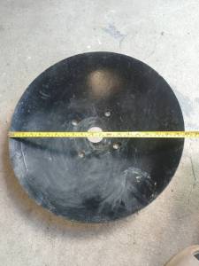 ผานไถนาขนาด15.5นิ้ว-เหล็กแหนบเหนียวหนา