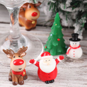Christmas Đồ Trang Trí Nai Sừng Tấm Bằng Nhựa Trang Trí Giáng Sinh Vui Vẻ Cho Gia Đình Tượng Nhỏ Thu Nhỏ Đồ Trang Trí Hộp Giáng Sinh Năm Mới 2022