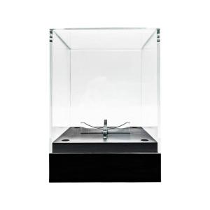 Acrylic Baseball Display Case with Led Light Baseball Holder Display Box Square Display Holder Dustproof Baseball Case