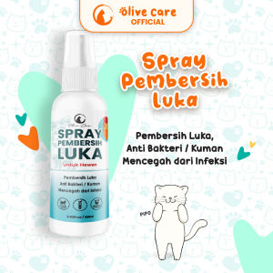 Olive Care Spray Luka Anjing Kucing