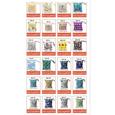 🇸🇬waterproof wet bag diaper bag swimming bag 28x30CM single zip