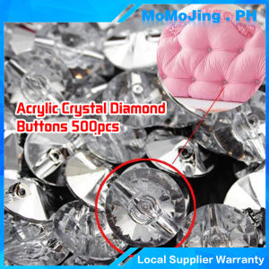 500Pcs Crystal Diamond Buttons Crystal Diamante Buttons For Home DIY 20mm
