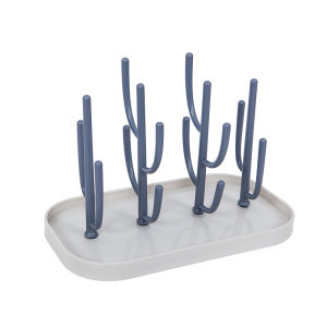 Baby Bottles Drying Rack Removable Storage Support Drain Rack Cups Clean Drying Machine Beige Portable Cup Holder