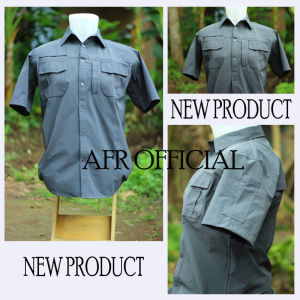 Kemeja Paspampres New Series lengan pendek Bahan katun street