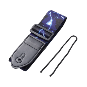 Guitar Shoulder Strap with Leather Ends Adjustable Guitar Strap Thicken Shoulder Belt for Electric Acoustic Guitar Bass