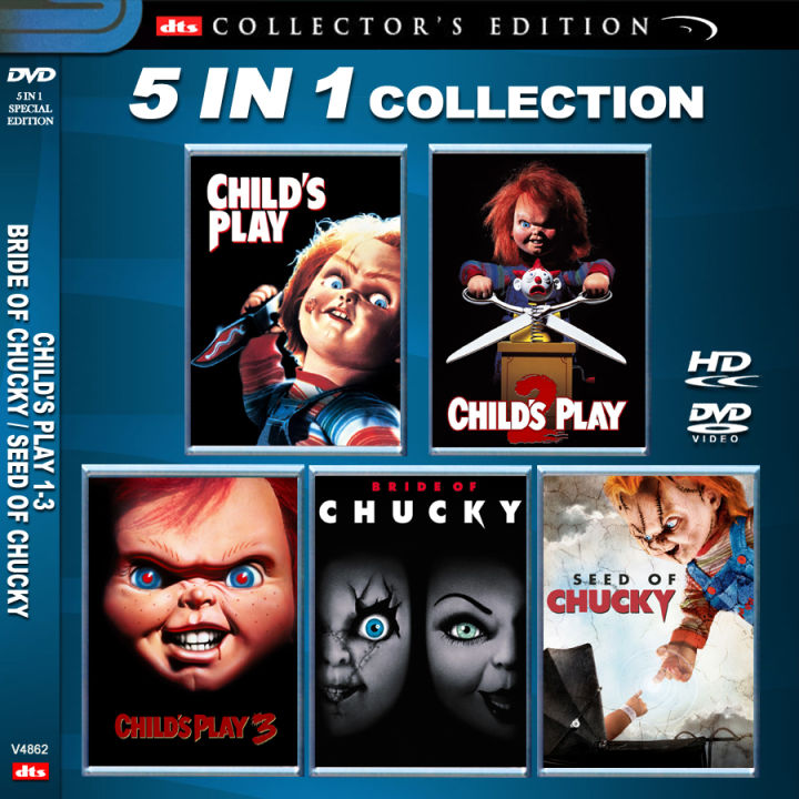 DVD Child s Play English Movie 5 In 1 Collection v4862 Lazada