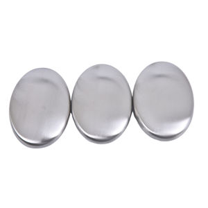 YAFEN Soap Stainless Steel Soap Odor Remover Bar Soap ElimInates Garlic Onion Smells