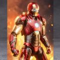 โมเดล ไอรอนแมน มาร์ค16 เวอร์ชั่น 2025 งานแซดดีทอย Model Iron Man Mark 16 ZD-Toy New!2025 Marvel สูง 18 ซม. ลิขสิทธิ์แท้. 