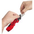 มีดพับ งานช่าง Milwaukee  Fastback 6in1 FASTBACK™ 6-in-1 Folding Utility Knife. 