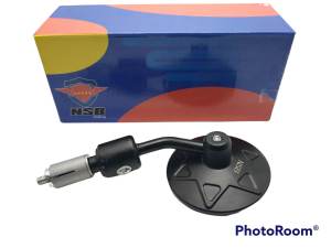 spion jalu bulat bar end bengkok bintang model RCB rizoma universal