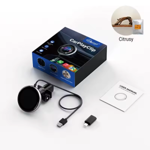 OTTOCAST CarPlay Clip Wireless CarPlay Adapter Fast Connect No Delay Diy Photo With Car Aromatherapy