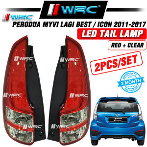 WRC Perodua Myvi Lagi Best / Icon 2011 - 2017 Led Tail Lamp ( 2pcs/set )